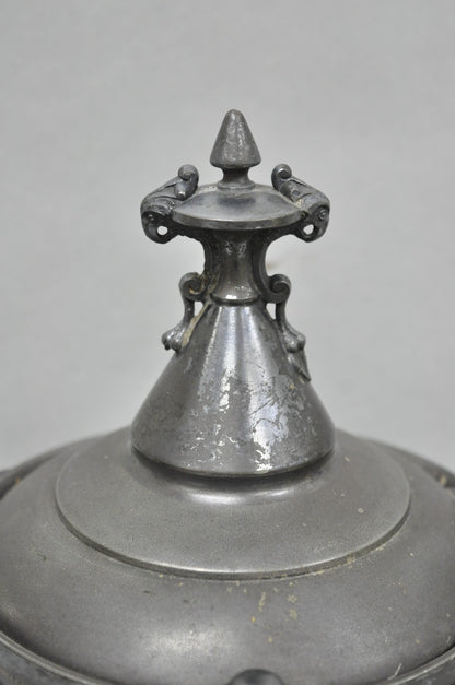 Antique Renaissance Reed & Barton Figural Silver Plated Coffee Water Pitcher