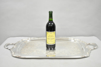 Vintage 1847 Rogers Bros "Remembrance" 9892 Silver Plated Serving Platter Tray
