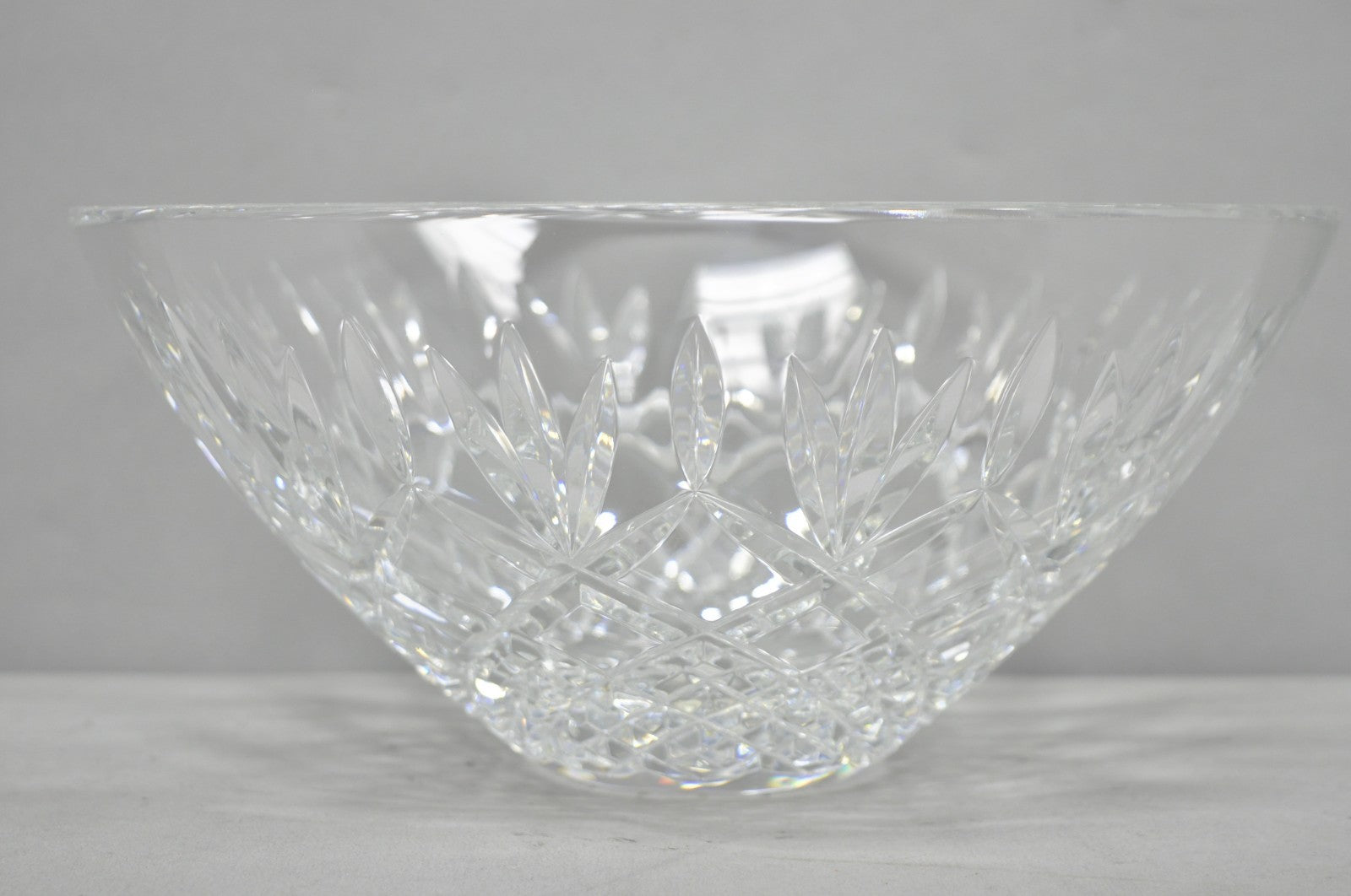 Waterford Cut Crystal Lead Glass 10" Centerpiece "Gallagher" Bowl 158709