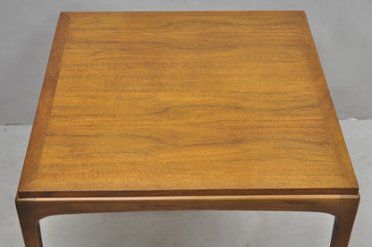 Vintage Lane Altavista Walnut "Rhythm" Mid Century Modern Square Coffee Table