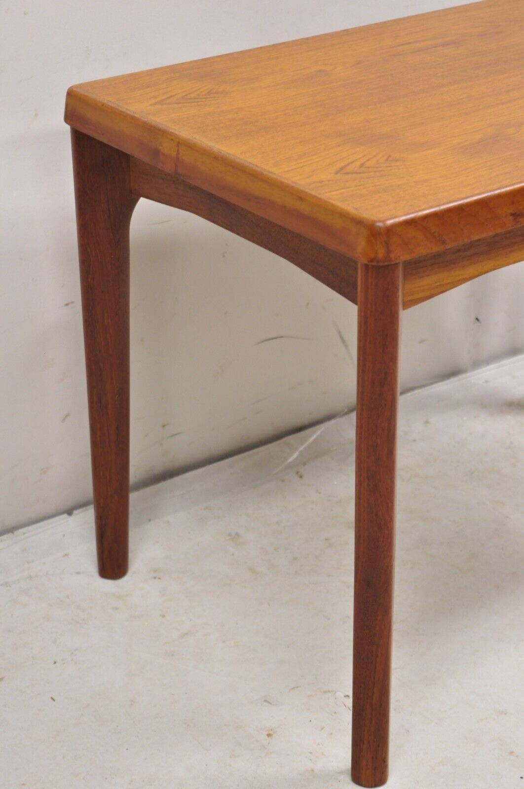 Vejle Stole Møbelfabrik Mid Century Danish Modern Teak Wood Side End Table