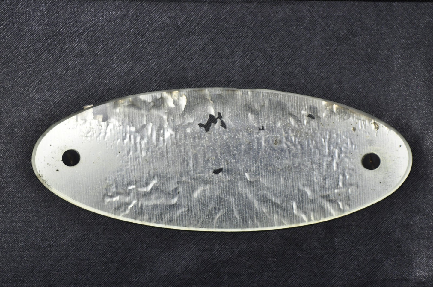 Vintage Art Deco Black & White Hard Case Travel Luggage Suitcase - 2 Pc Set