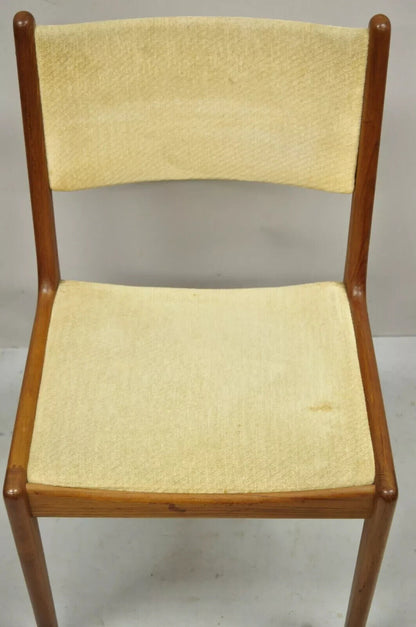 Vintage Mid Century Modern Danish Style Teak Wood Dining Chair by Sun Furniture