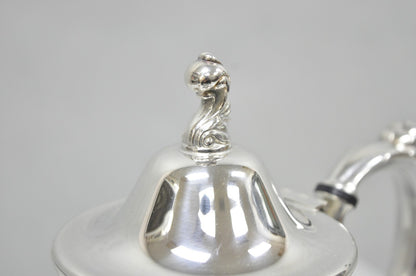 Vintage Oneida Victorian Style Silver Plated Victorian Teapot Coffee Pot