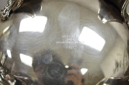 Wilcox International Silver Co Silver Plated Tea Set w/ Serving Tray - 5 pc Set