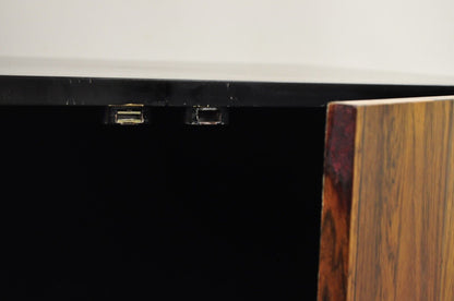 Vintage Rougier Mid Century Danish Modern Rosewood Wardrobe Tall Chest Dresser