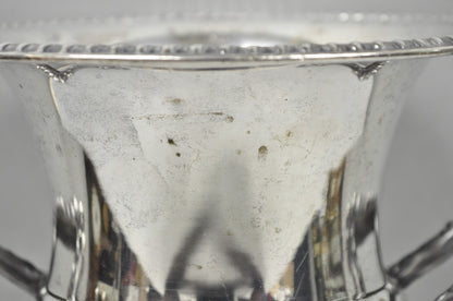 Vintage Regency Silver Plated Trophy Cup Champagne Chiller Ice Bucket