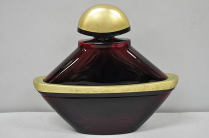 Vintage 12" Samsara Guerlain Paris Lrg Factice Red Perfume Display Dummy Bottle