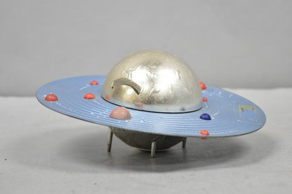 Vintage Mid Century Modern Planet Coin Bank “Plan-IT Bank” Solar System Planet