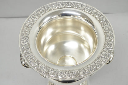 English Regency Silver Plated Trophy Cup Urn Champagne Chiller Ice Bucket by BSC