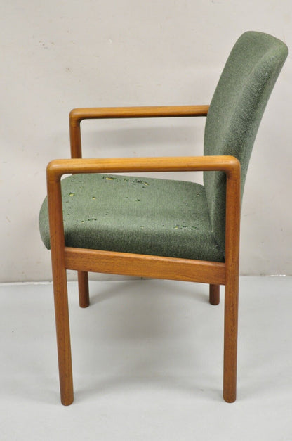 Schou Andersen Mobelfabrik Teak Wood Mid Century Danish Modern Arm Chair