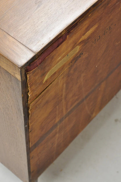 Vintage John Stuart Casalinda Mid Century Modern Walnut Credenza Triple Dresser