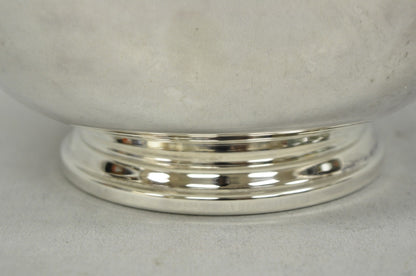 Vintage Mid Century Modern Paul Revere Oneida Silver Plate 8" Round Serving Bowl