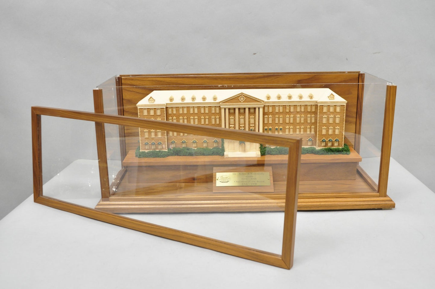 The Culinary Institute of America Mixed Wood Award Model for Dr John Connolly