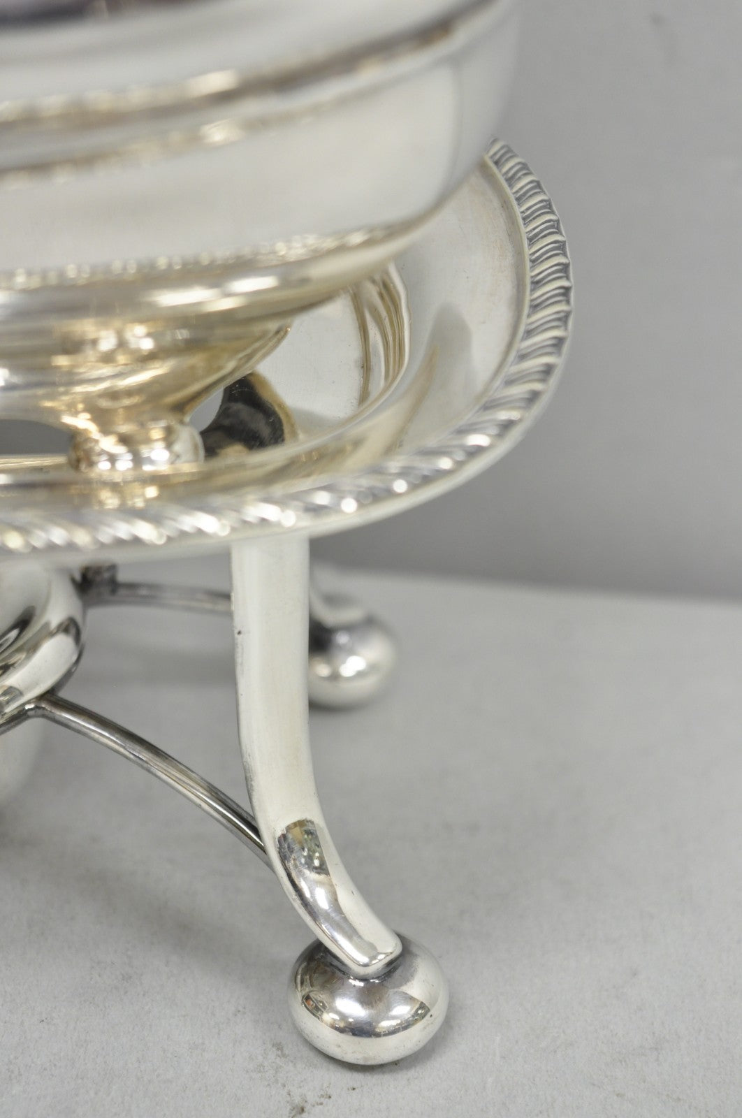 Antique Walker Hall Sheffield Silver Plated Teapot Spirit Kettle on Warmer Stand