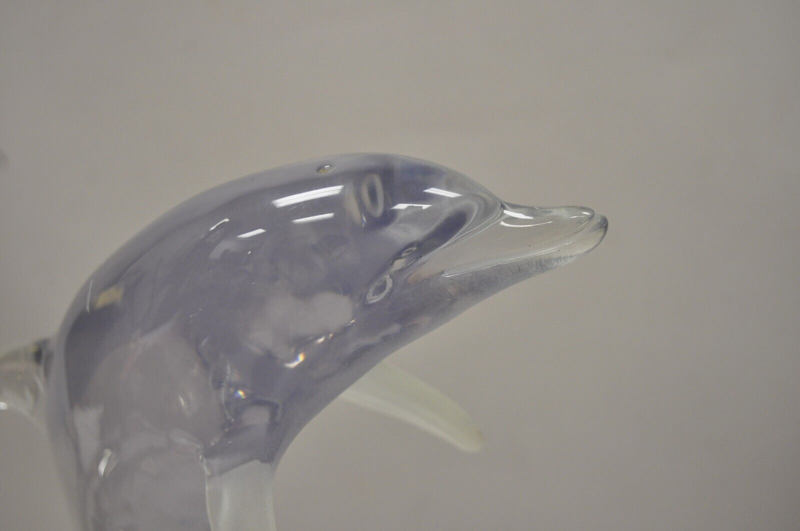 Donjo Acrylic Lucite Dolphin 22" Statue Sculpture 394/750 Modern Figure