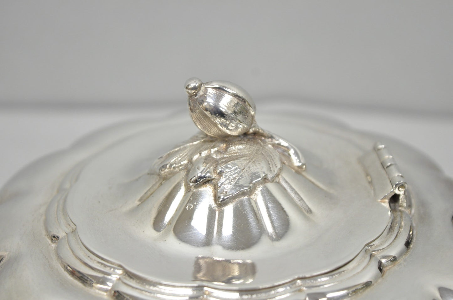 Antique 1881 Rogers 7377 Art Nouveau Silver Plated Tea Service Set - 3 Pcs