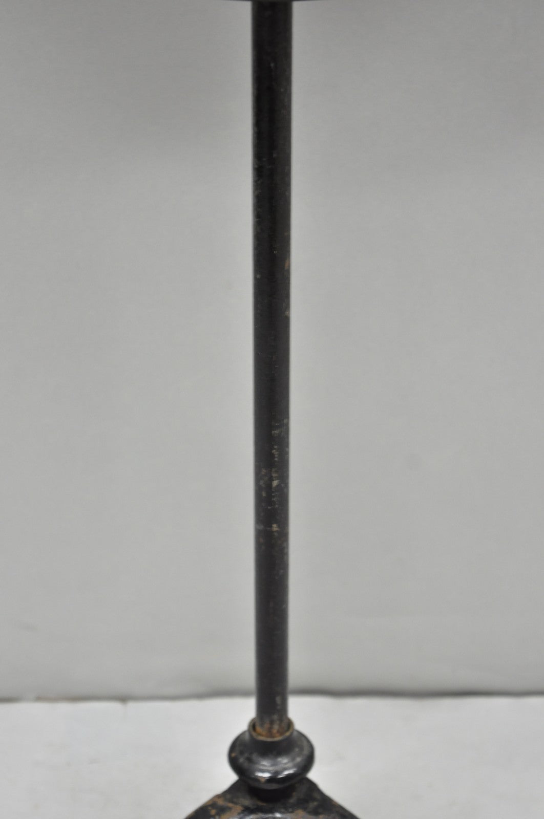 Antique French Victorian Tole Metal Hand Painted Floral Adjustable Firescreen