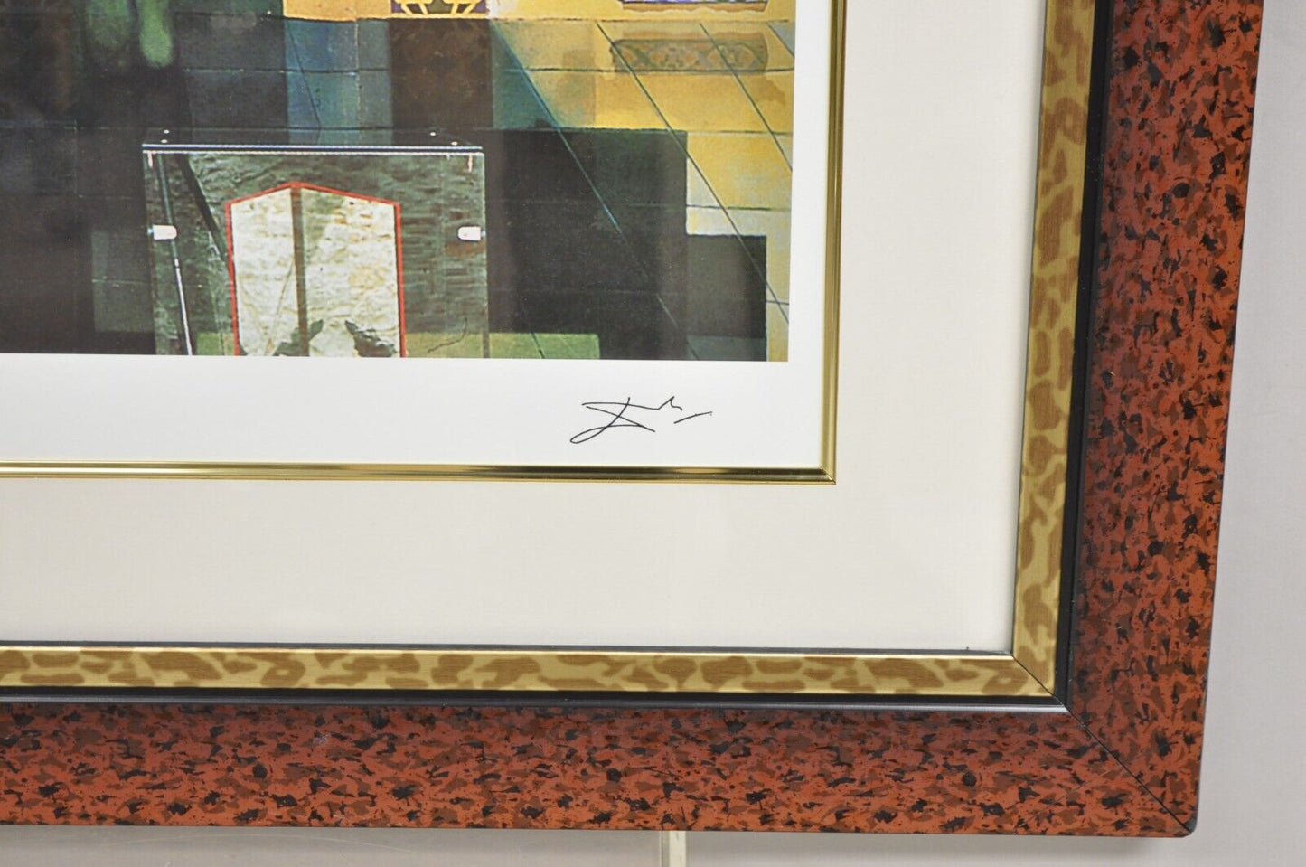 Lincoln in Dalivision Lincoln Vision Salvador Dali Giclee Print Limited 134/300