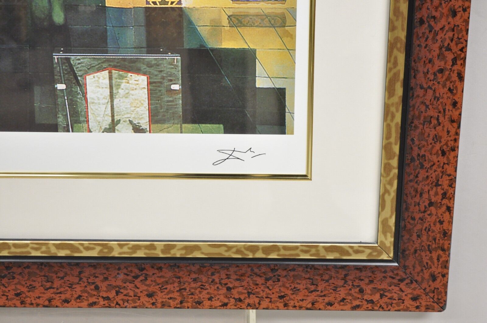 Lincoln in Dalivision Lincoln Vision Salvador Dali Giclee Print Limited 134/300