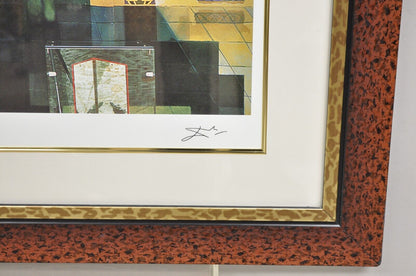 Lincoln in Dalivision Lincoln Vision Salvador Dali Giclee Print Limited 134/300