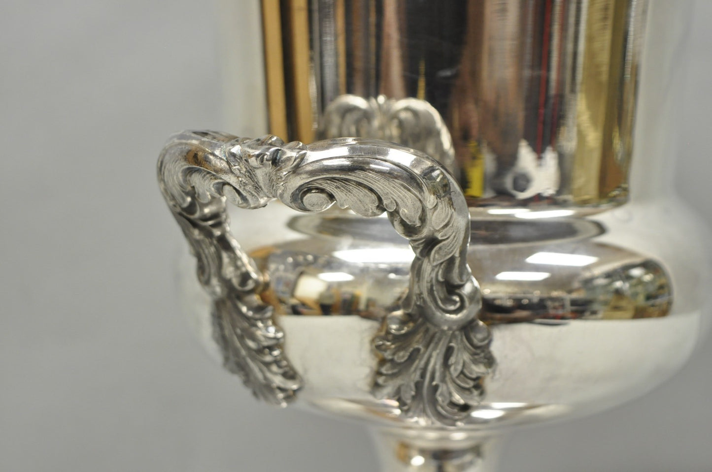 Vintage Poole Regency Silver Plated Trophy Cup Urn Champagne Chiller Ice Bucket