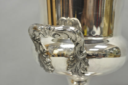 Vintage Poole Regency Silver Plated Trophy Cup Urn Champagne Chiller Ice Bucket