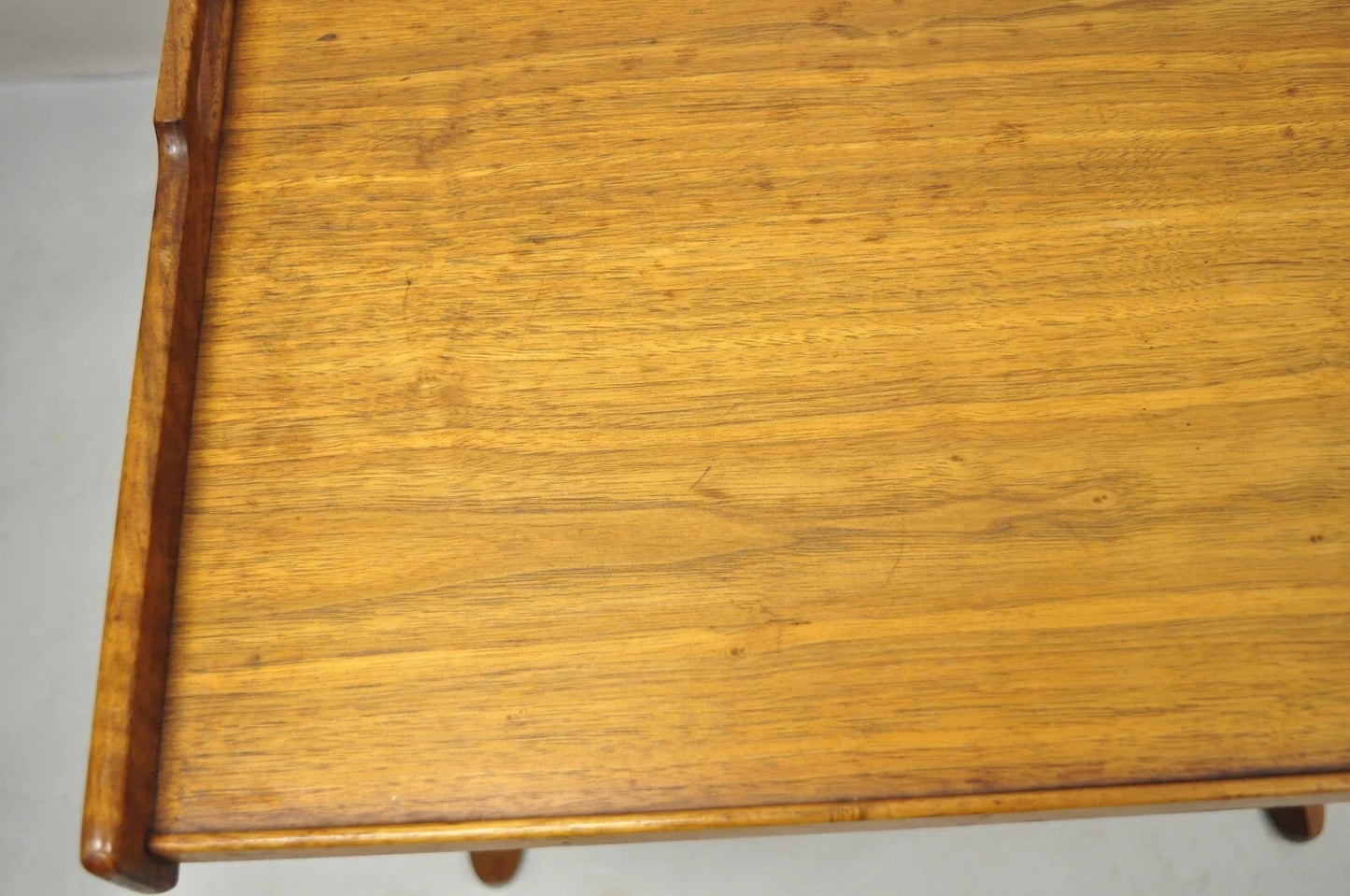 Stewart MacDougall Kipp Stewart Drexel Walnut Folding Campaign Table (A)