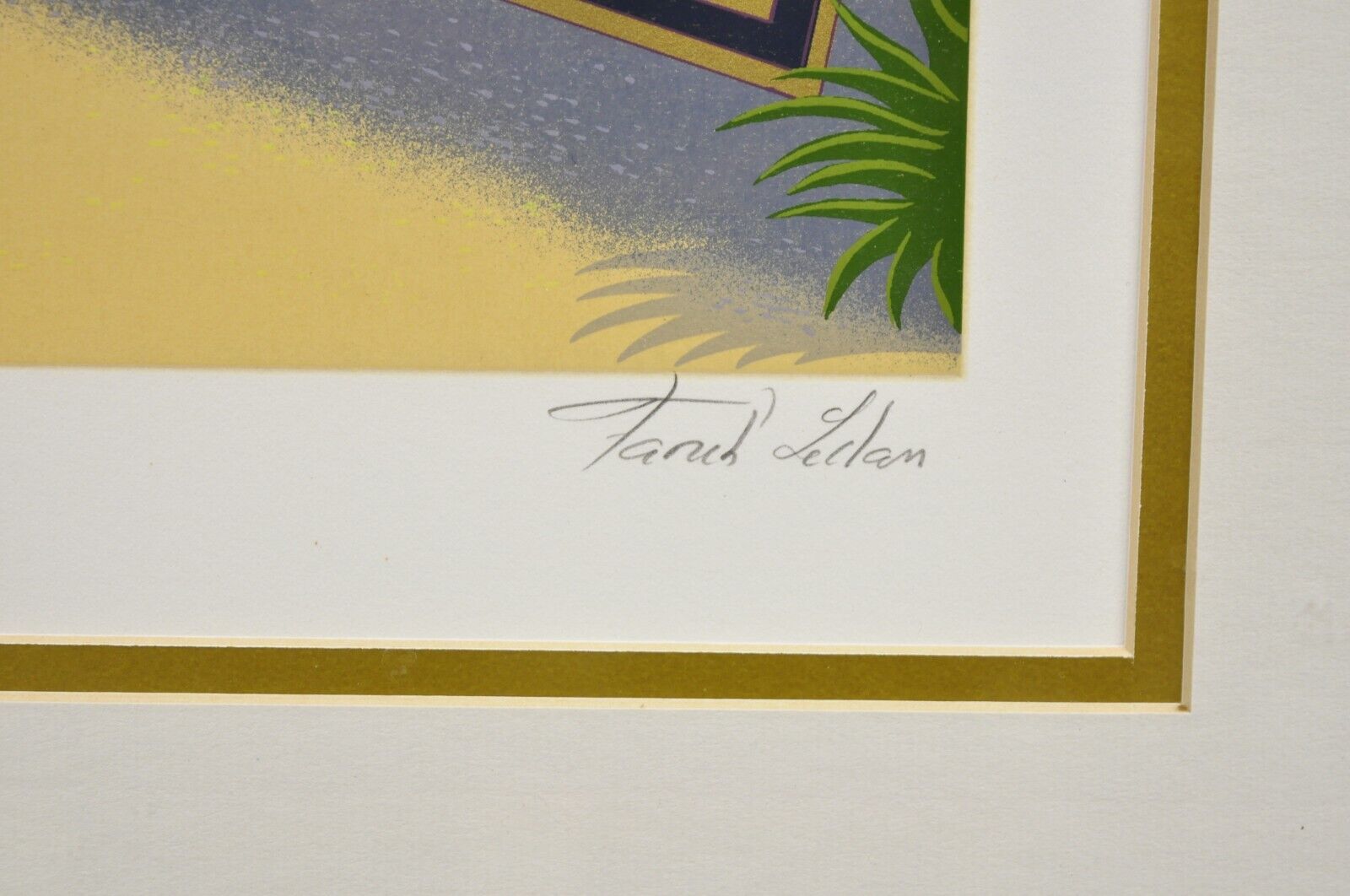Limited Ed. Signed Fanch (Francois Ledan) Lithograph Atelier de Cezanne Artwork