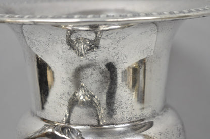 Vintage Sheridan Victorian Engraved Silver Plated Champagne Chiller Ice Bucket