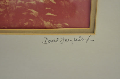 Vintage David Lorenz Winston "Seven Trees" Landscape Signed Framed Art Print