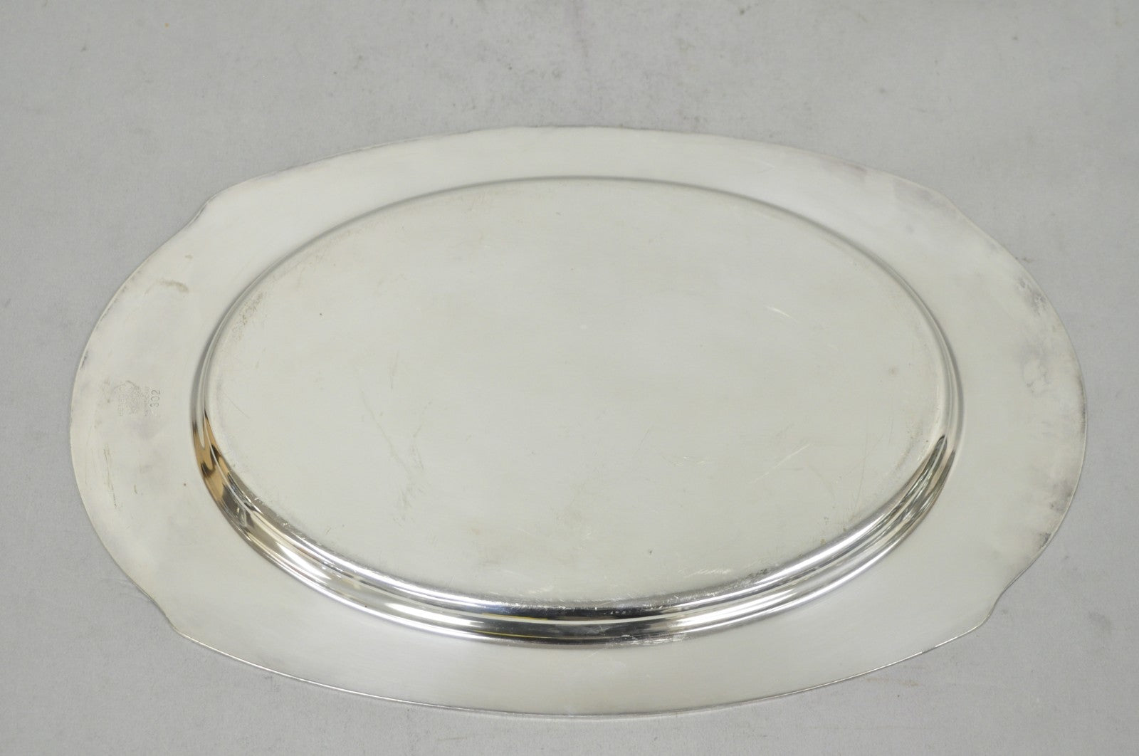 Vintage Victorian Benedict Hammer Craft 302 Silver Plated Harvest Serving Tray