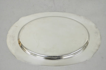 Vintage Victorian Benedict Hammer Craft 302 Silver Plated Harvest Serving Tray