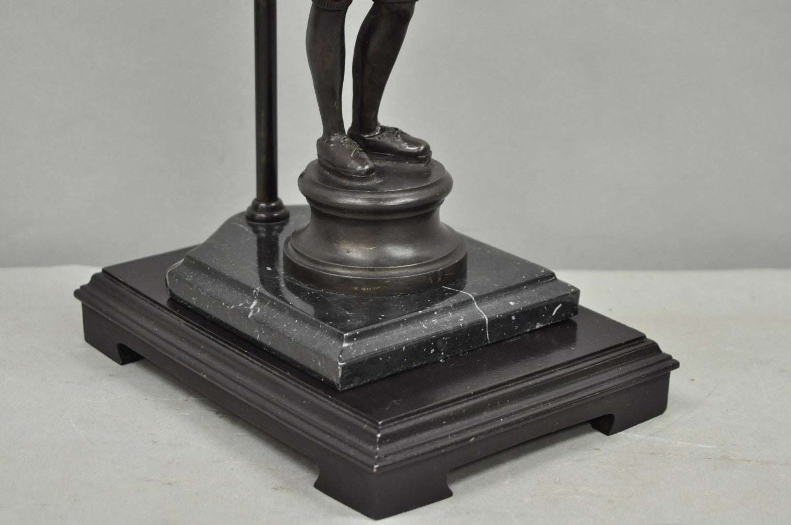 John Richard Egyptian Moorish Figural Butler Servant Table Lamp