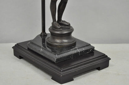 John Richard Egyptian Moorish Figural Butler Servant Table Lamp