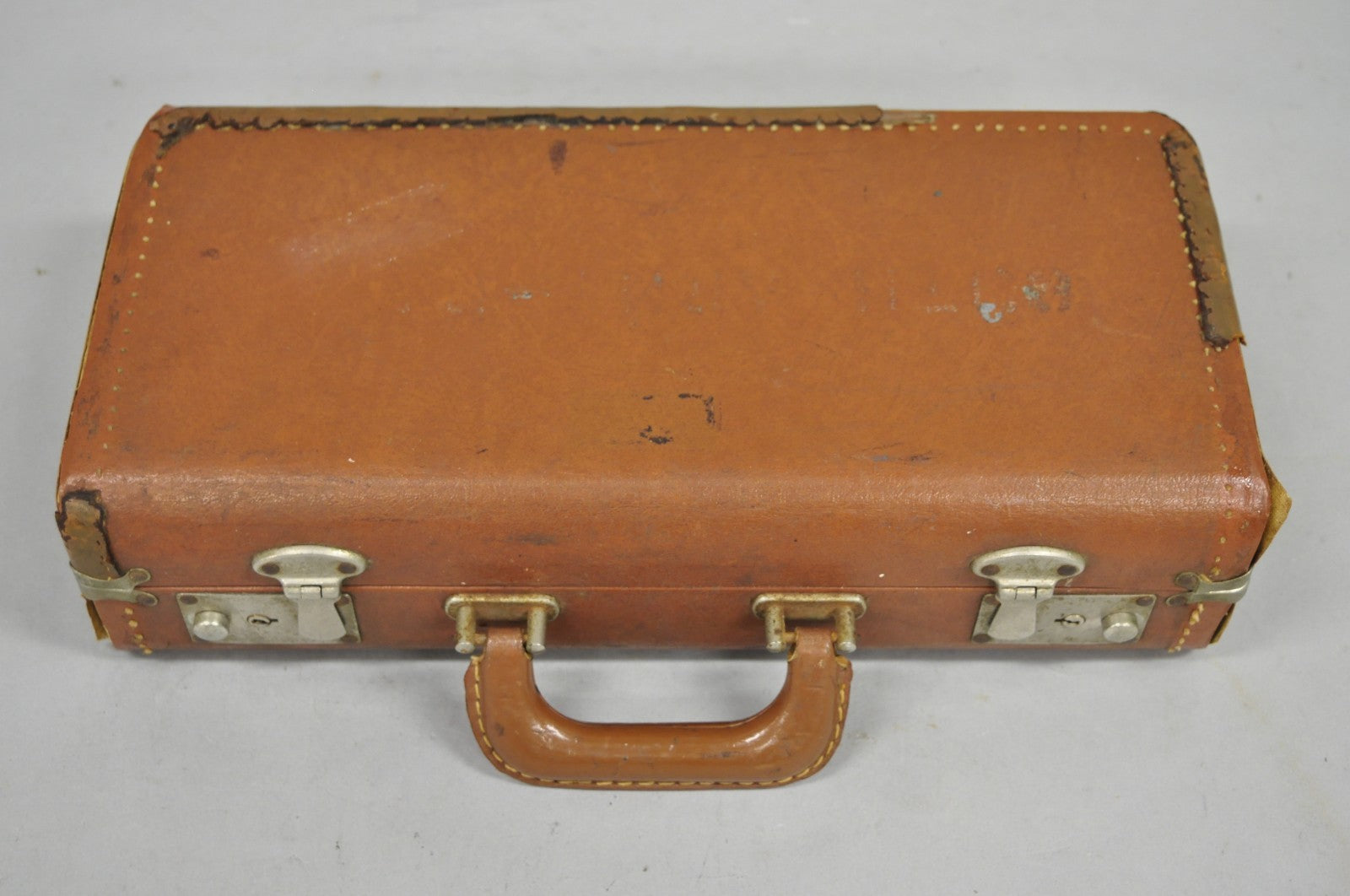 Vintage Caravelle Clarinet Musical Instrument With Original Case