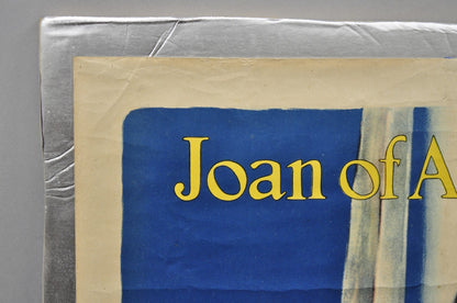 Original 1918 WWI Poster 'Joan of Arc Saved France' by William Haskell Coffin