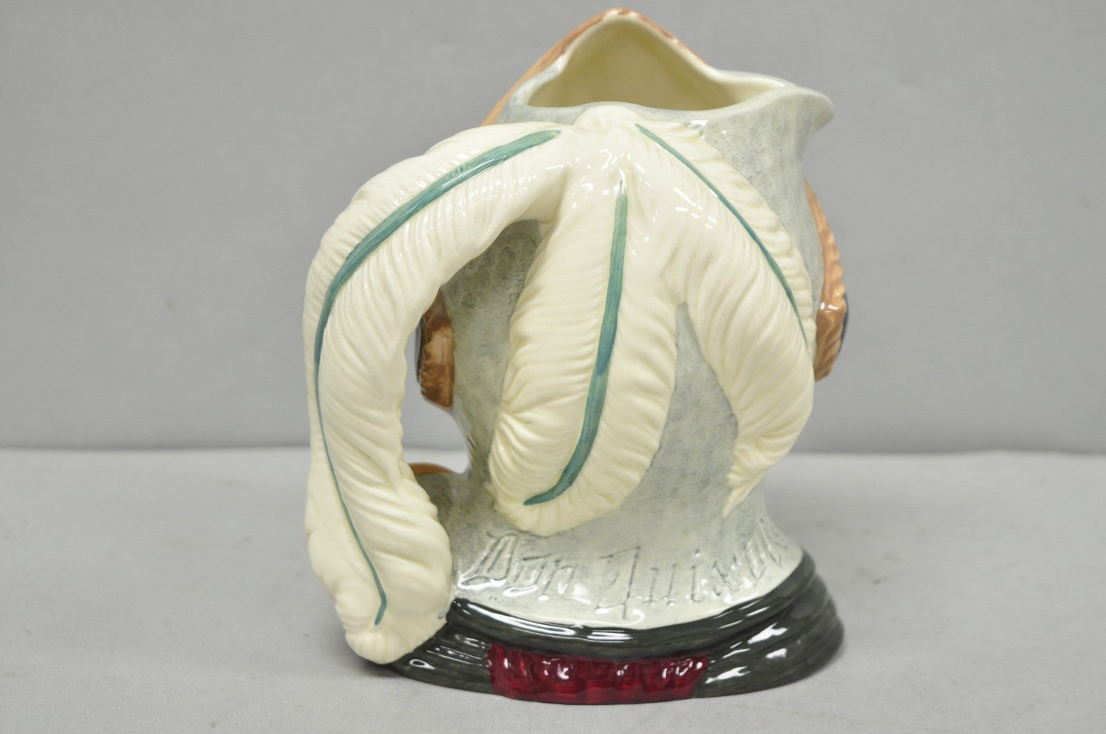 Vintage 1956 Royal Doulton Don Quixote D6455 Porcelain Toby Character Jug Mug