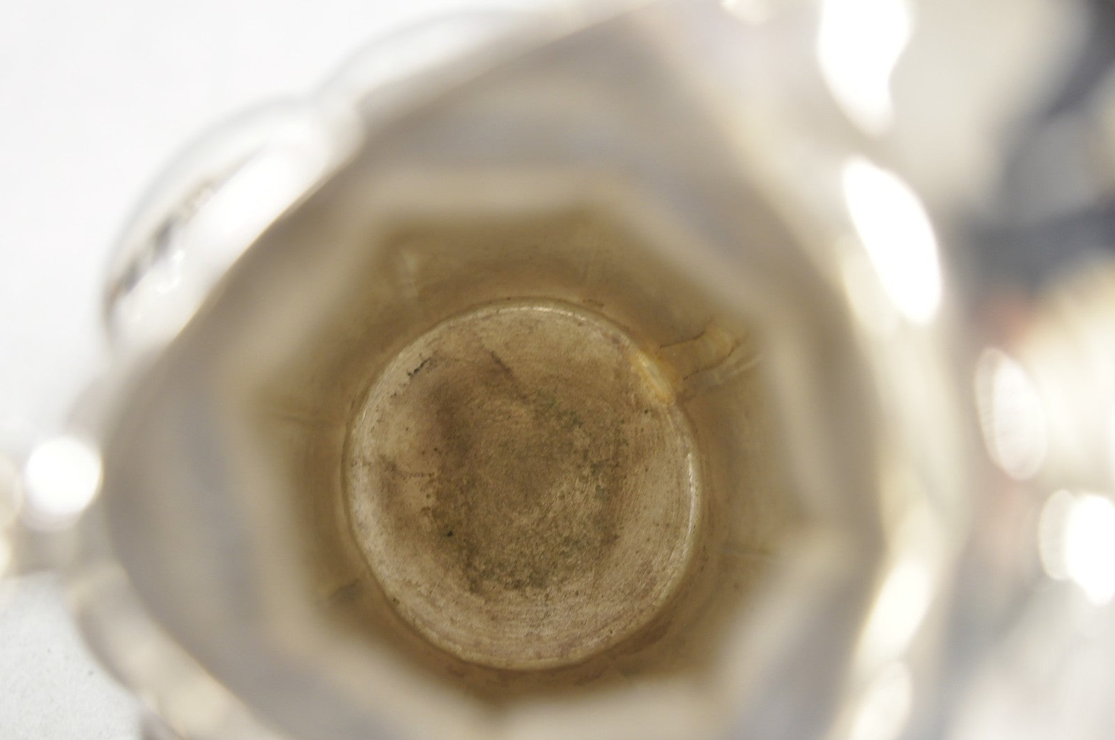 Vintage Victorian Silver Plated Bulbous Footed Tea Coffee Creamer Pot