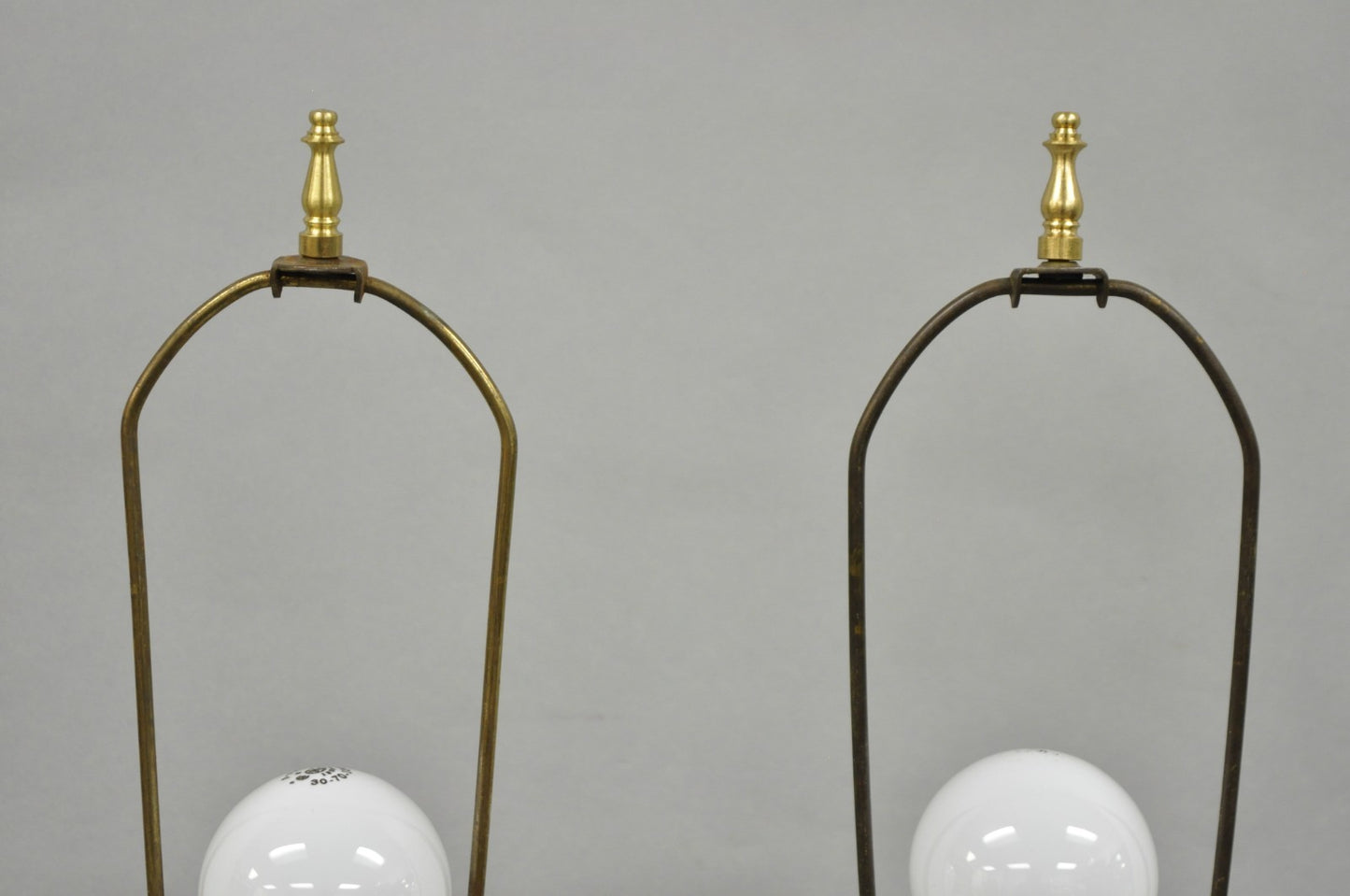 Antique French Renaissance Victorian Porcelain Urn Figural Cameo Table Lamp Pair