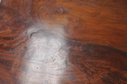 Antique Federal Sheraton Mahogany Drop Leaf Breakfast Dining Table w/ Drawer