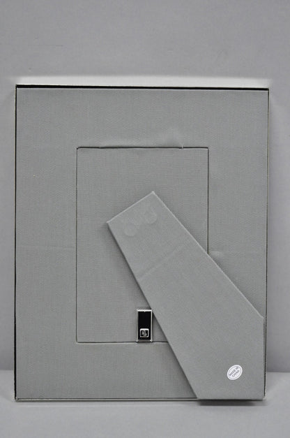 Ralph Lauren Silver Plated 4x6 Picture Frame MacKenzie Quilt Alphabet Motif NIB