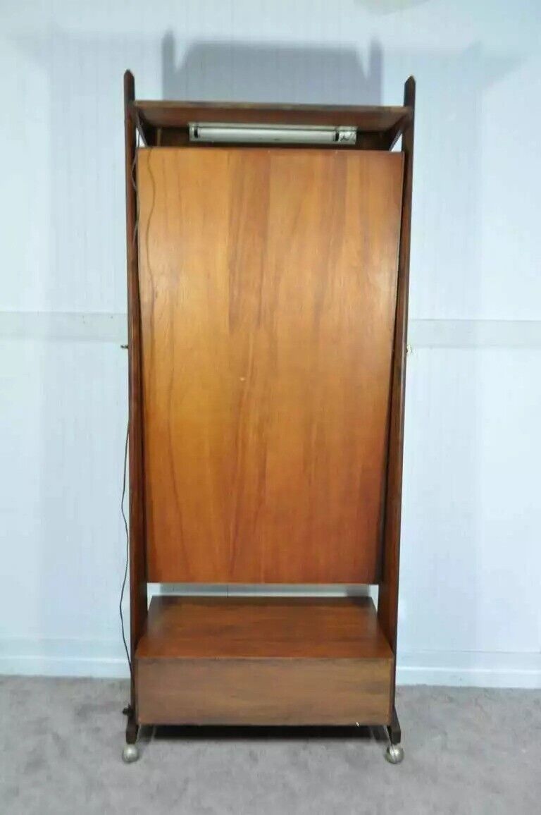 Marc Berge Grosfeld House Mid Century Danish Modern Walnut Full Length Mirror