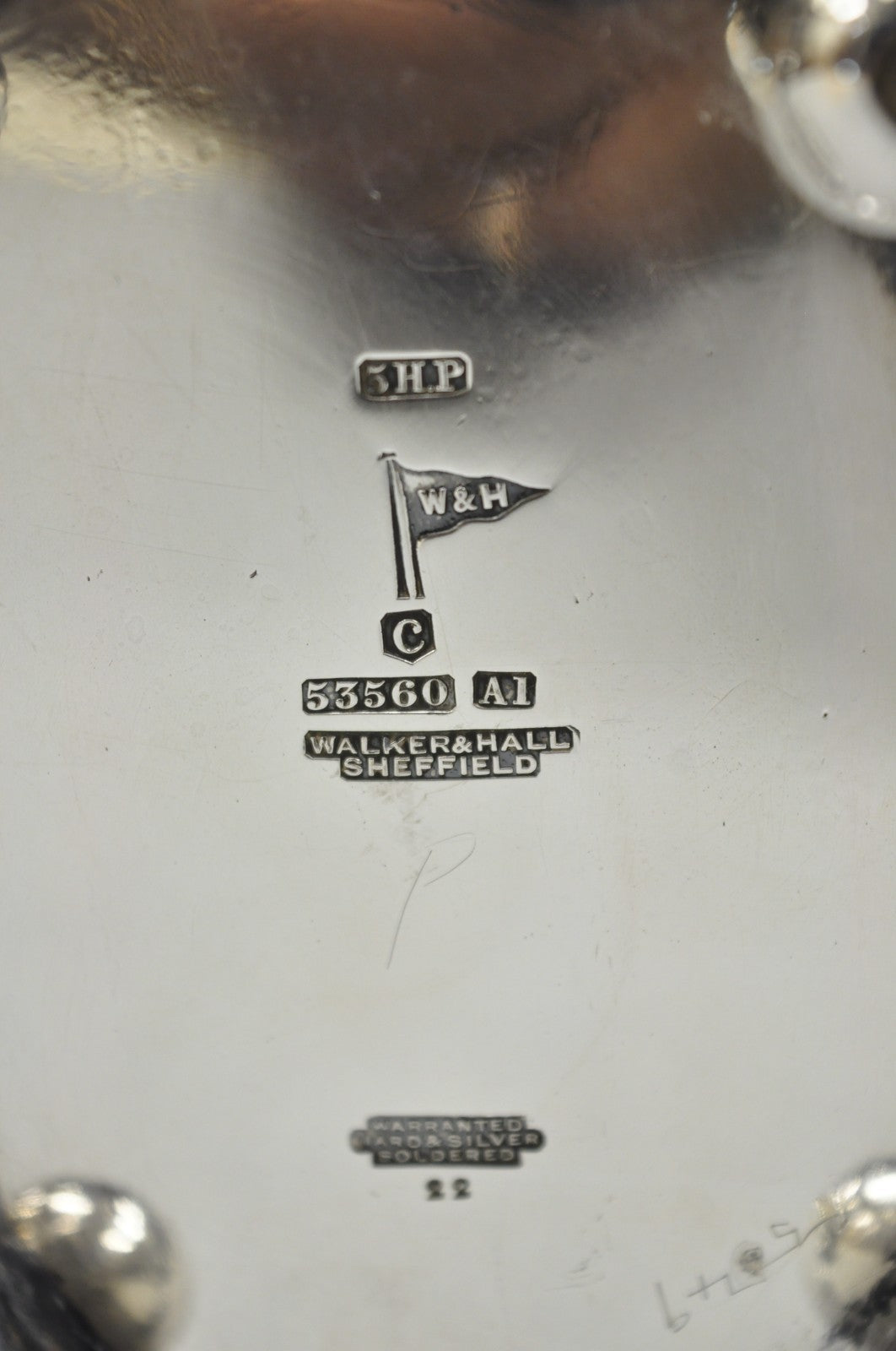 Antique Walker Hall Sheffield Silver Plated Teapot Spirit Kettle on Warmer Stand