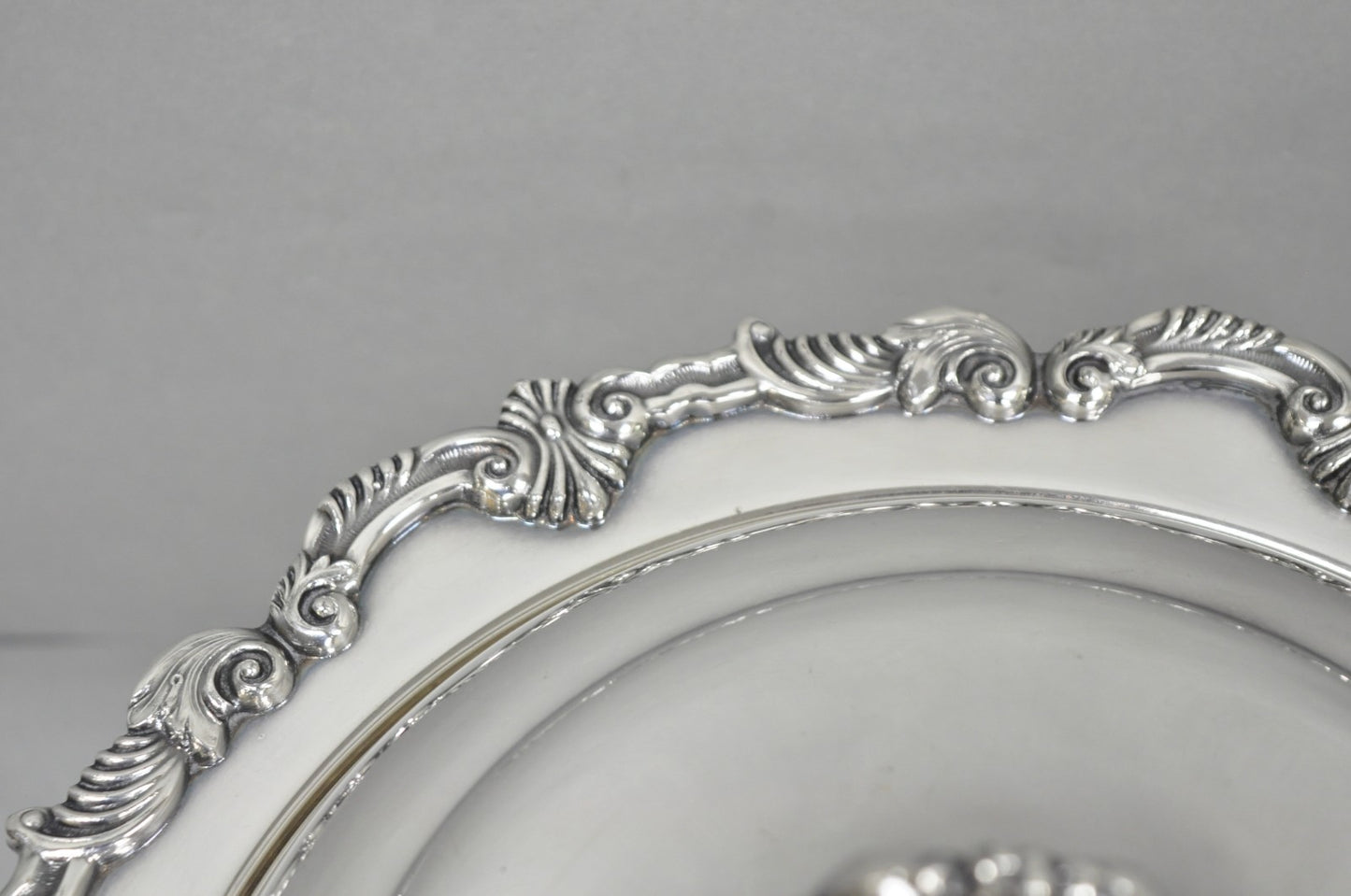Vintage Sheffield Victorian Silver Plated Large Warmer Chafing Serving Dish