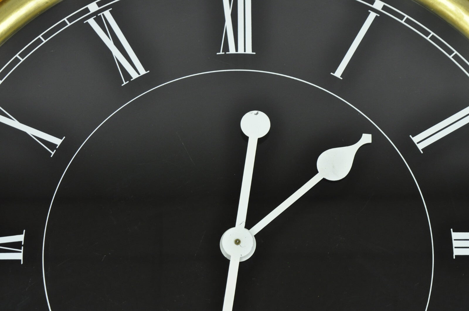 Vintage 1978 Paul Persoff Design Large 48" Custom Working Clock Coffee Table