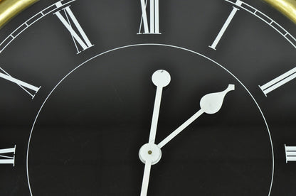 Vintage 1978 Paul Persoff Design Large 48" Custom Working Clock Coffee Table