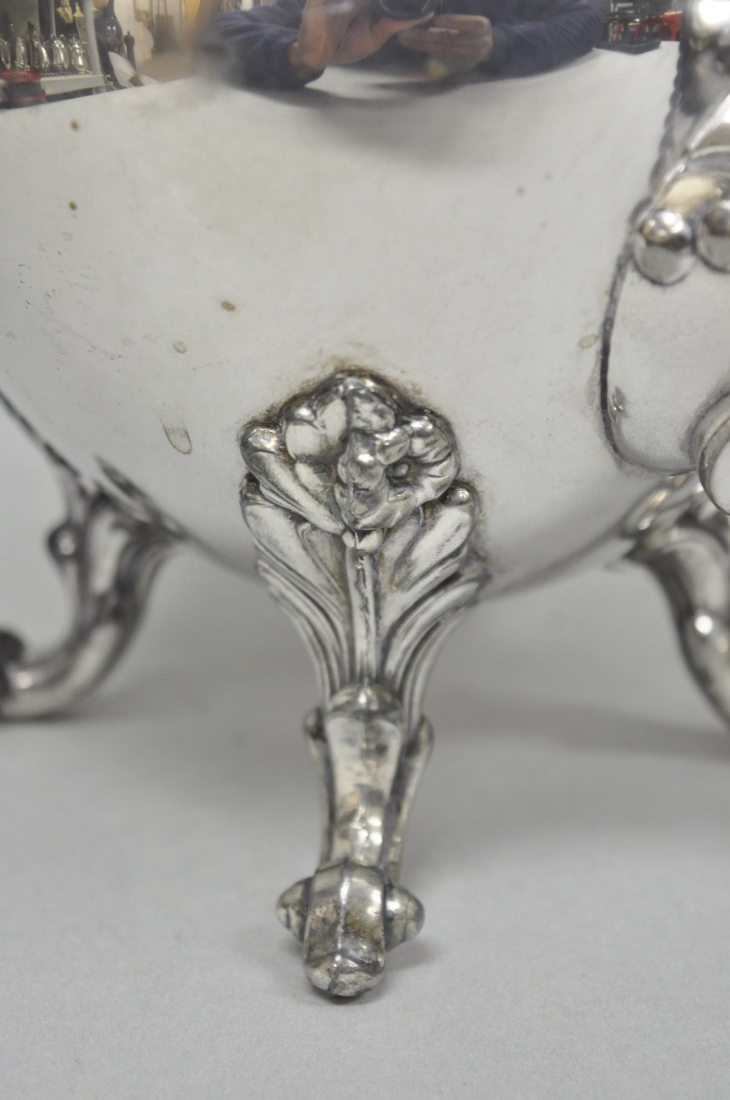Vintage Birmingham English Art Nouveau Silver Plated Tea Service - 5 Pc Set