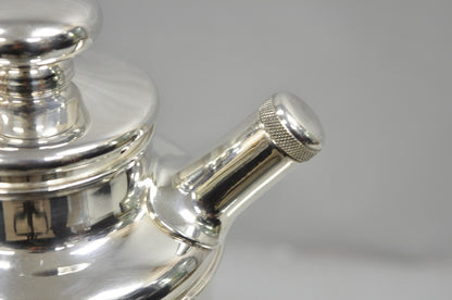 Vintage Art Deco Sheffield Silver Plated 332 USA Martini Cocktail Shaker Pitcher