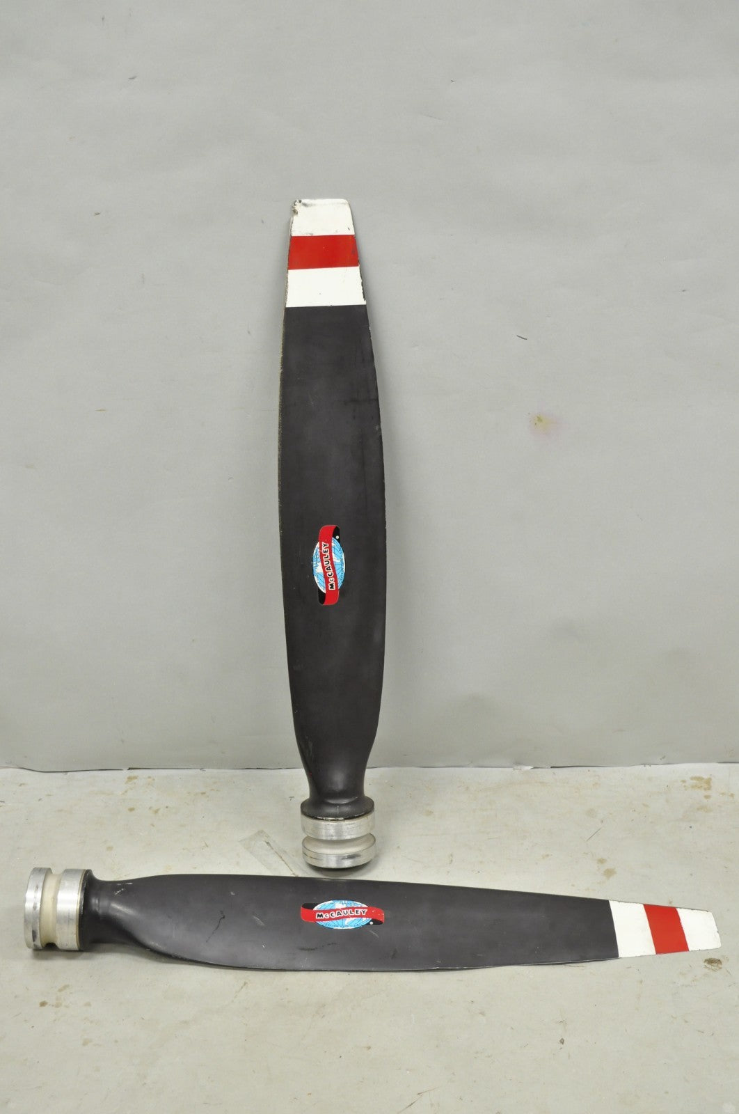 Vintage McCauley TCP3EA Aluminum Propeller Blades Model 90DCB-8 - 2 Pc Set